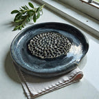 Handmade ceramic garlic grater & spoon rest - BM Ceramics