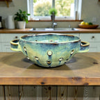 Handmade ceramic berry rinsing bowl - BM Ceramics